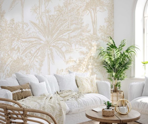 Tropicale - Gold Wallpaper | Grafico Melbourne