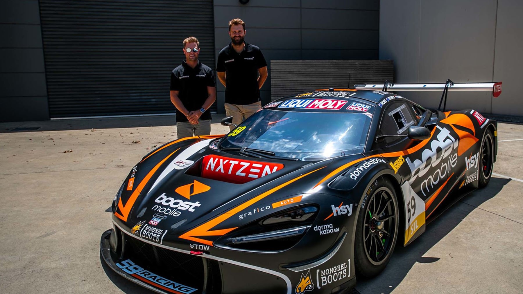 Grafico-Auto to sponsor 59 Racing's McLaren 720S GT3 Race Car