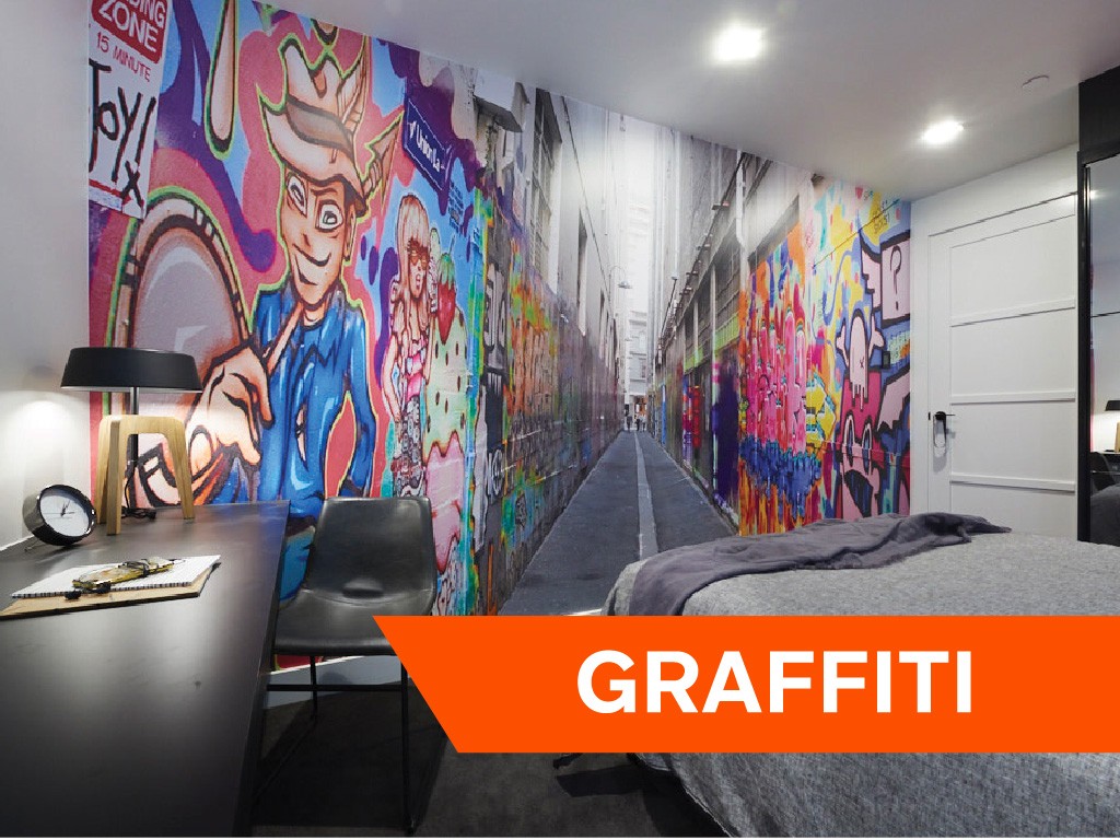 Grafico Melbourne - Shop Graffiti Wallpapers