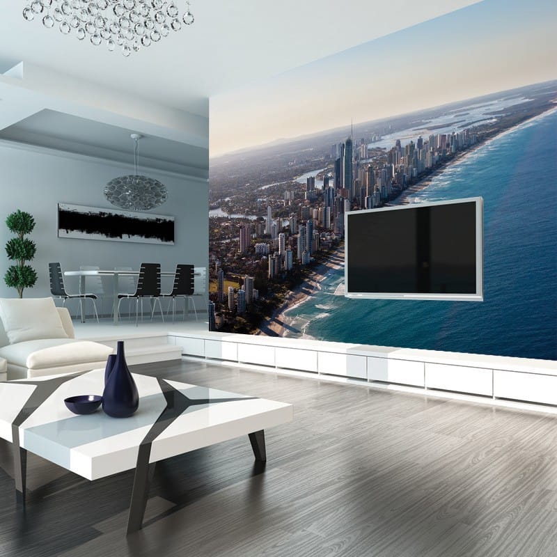 Grafico-The-Block-Wallpaper-Gold-Coast-Skyline-Beach