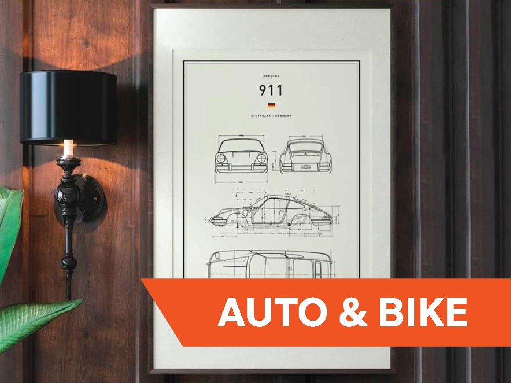 Grafico Walls Melbourne - Shop Auto & Bike Prints