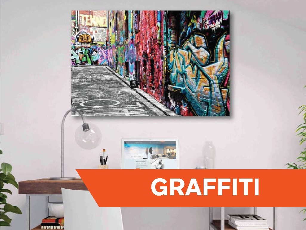 Grafico Walls Melbourne - Shop Art Prints Canvas Panel