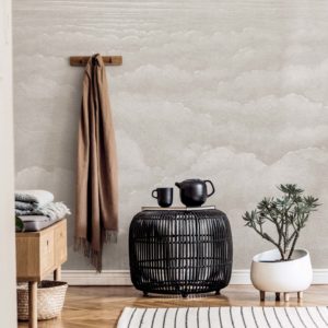 Etched Clouds - Warm Grey Wallpaper | Grafico Melbourne