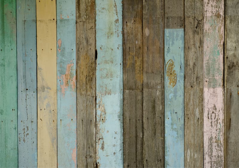 Distressed Wood Panels | WALLPAPER - Grafico Group
