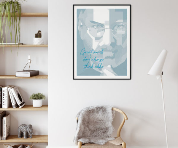 Great Minds - Print Series | Grafico Melbourne