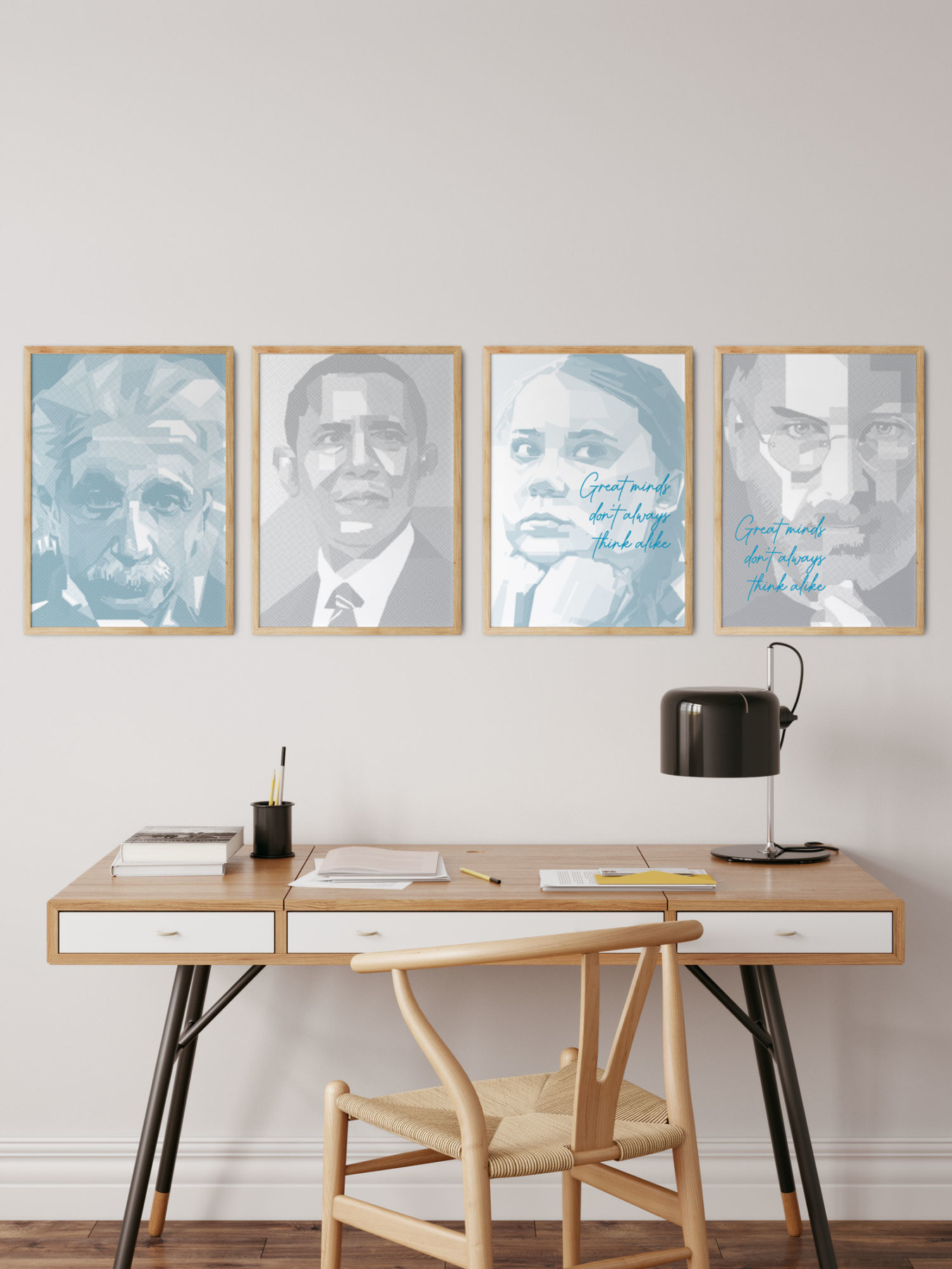Great Minds - Print Series | Grafico Melbourne