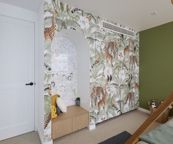 Wild Safari Jungle - Light | Kids WALLPAPER | Grafico Melbourne