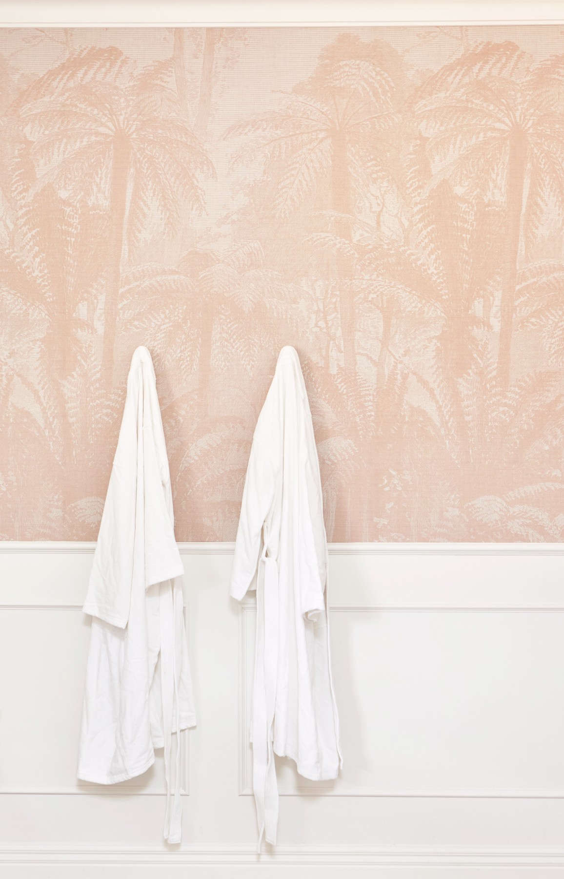 Australian Ferns - Linen  | WALLPAPER