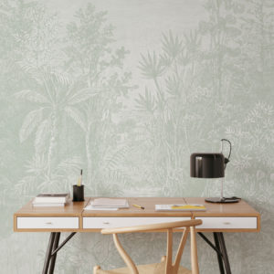 Hidden Oasis - Sage Green Wallpaper | Grafico Melbourne