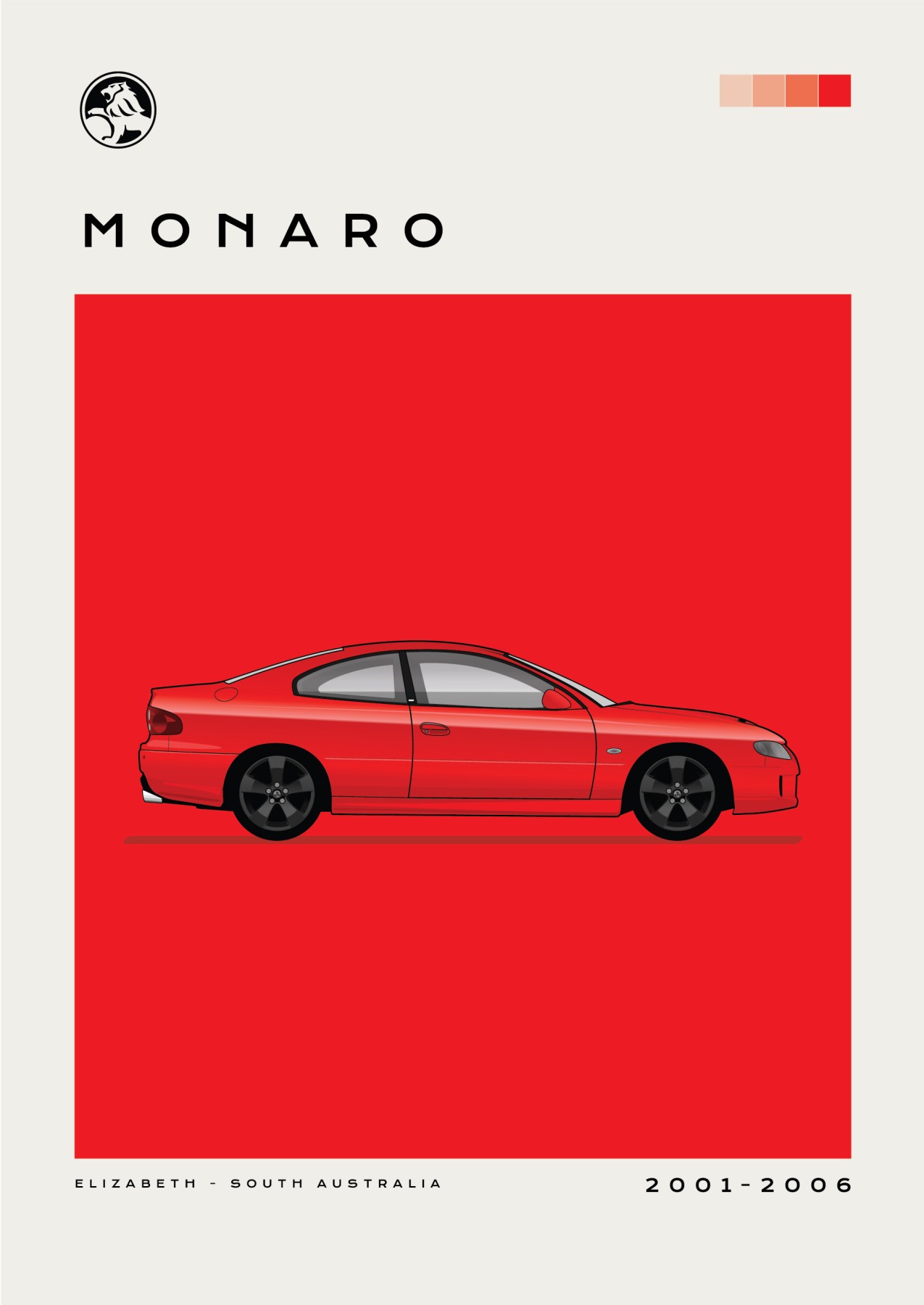Holden – Monaro - Red