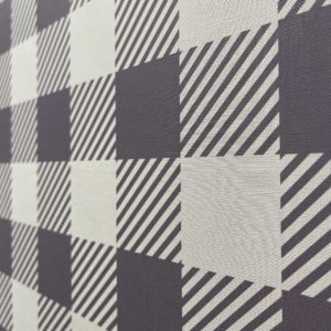 Gingham Check - Steel Blue Wallpaper | Grafico Melbourne