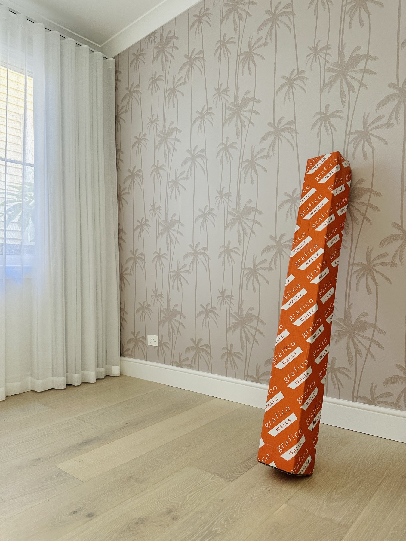 Palm Twist Sand - Home Wallpaper - Grafico Australia