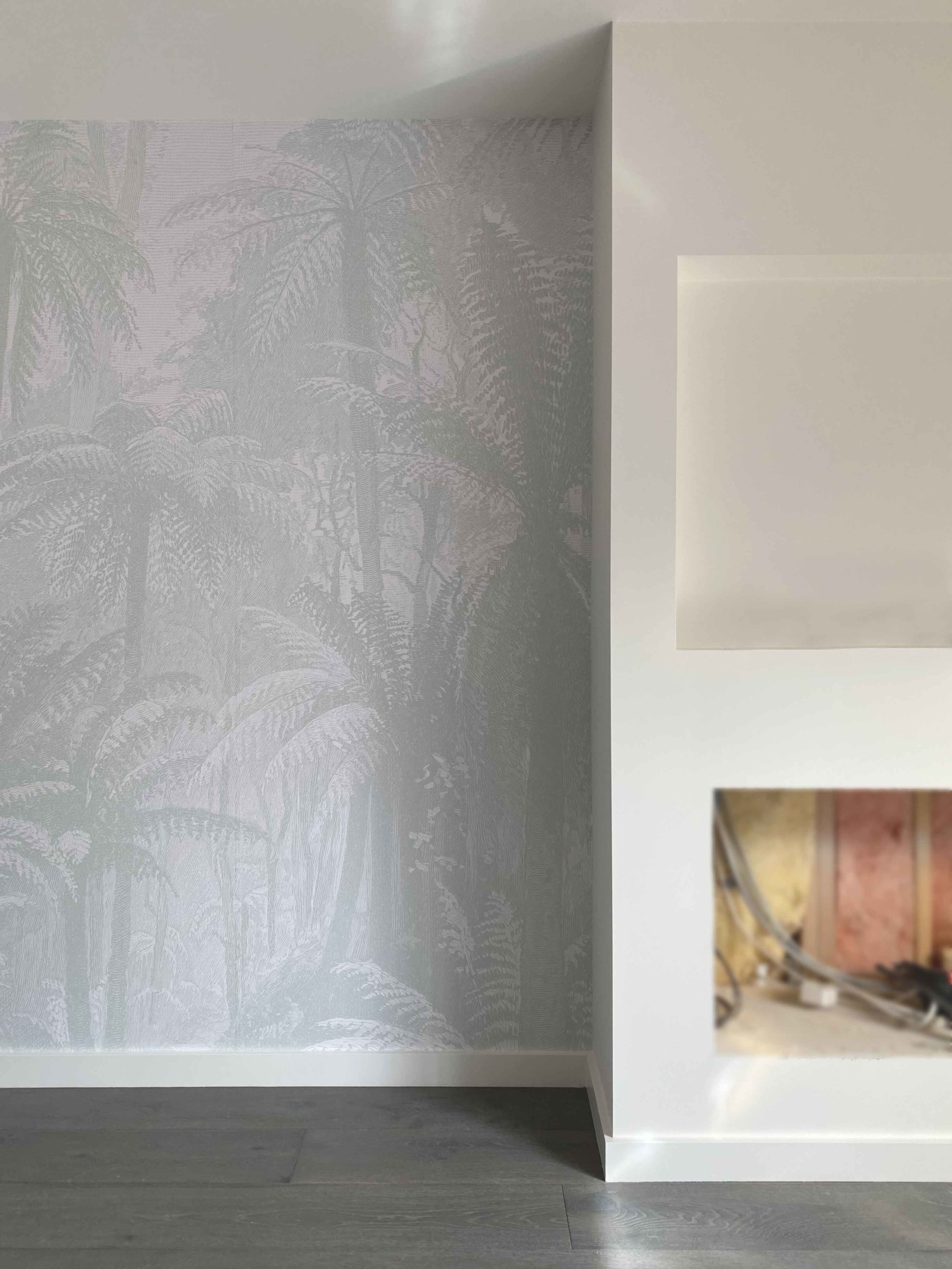 Fern Jungle - Light Sage Green Wallpaper | Grafico Melbourne