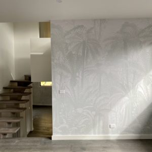 Fern Jungle - Light Sage Green Wallpaper | Grafico Melbourne