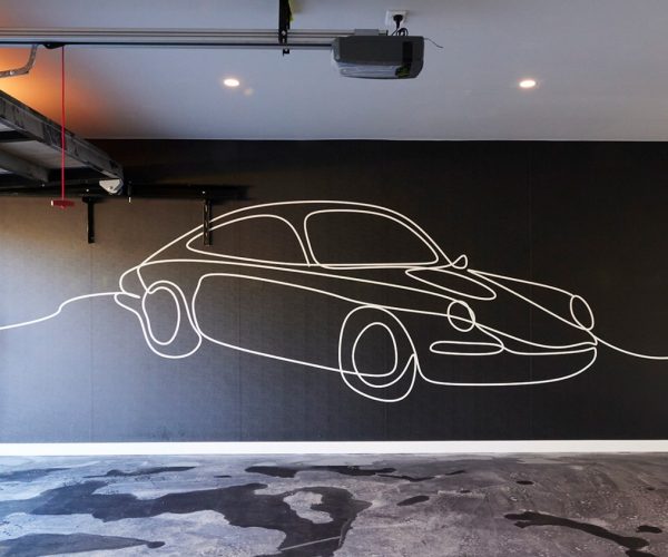 Porsche Line Art | WALLPAPER | Grafico Melbourne