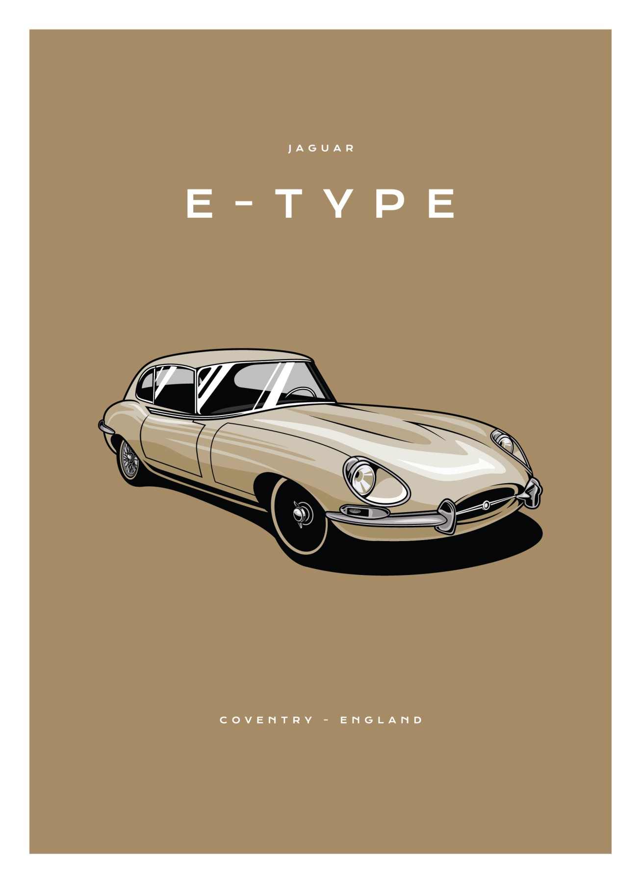 Jaguar - E-type - Creme