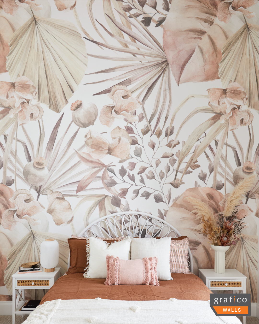 Flora Oasis Wallpaper | Grafico Melbourne