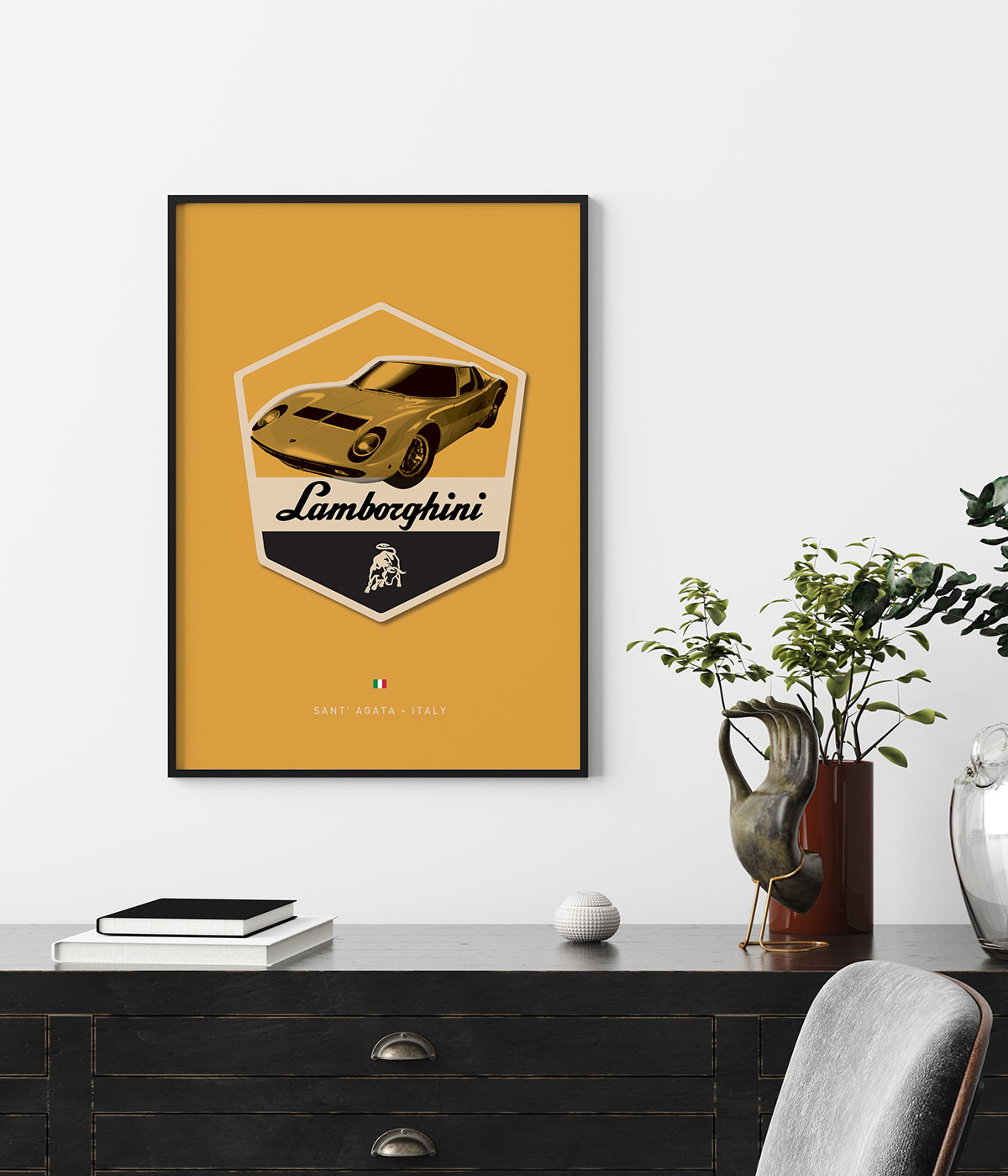 Classic Car Brand Posters | PRINT
