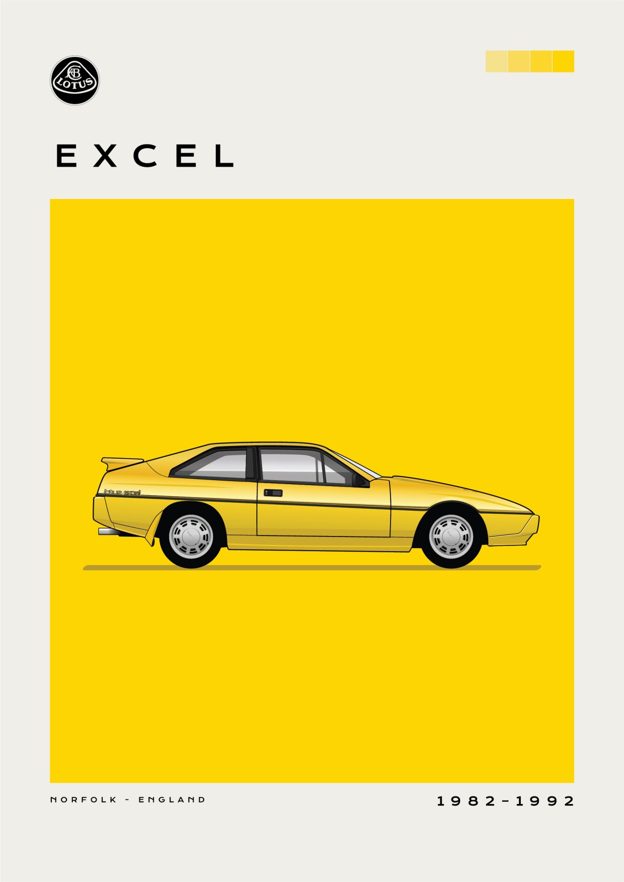Lotus - Excel - Yellow