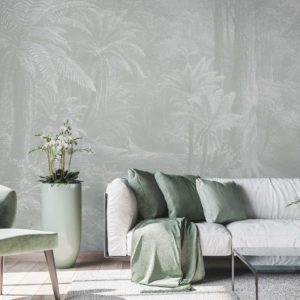 Etched Australian Rainforest Light Green - Grafico Melbourne