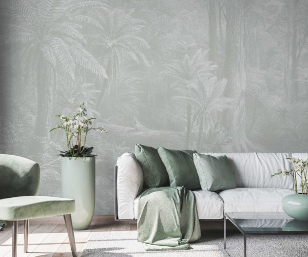 Etched Australian Rainforest Light Green - Grafico Melbourne