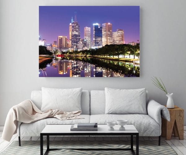 melbourne_skyline_colour_canvas