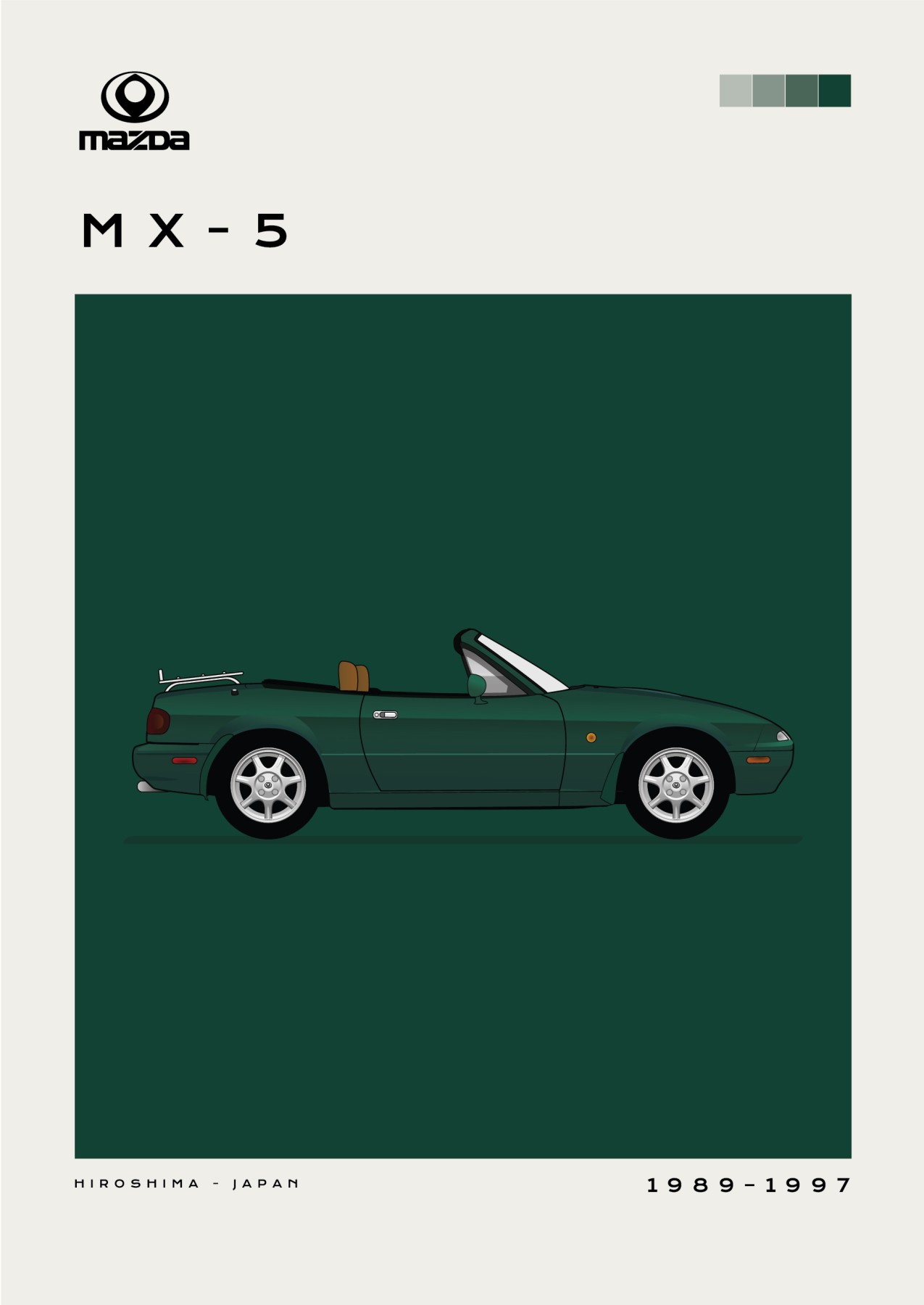 Mazda - MX - 5 - Green