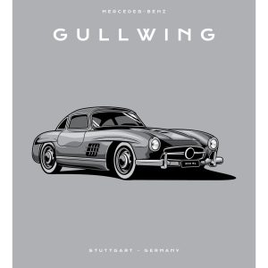 Mercedes-Benz - Gullwing - Grey