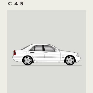 Mercedes - C43 - White