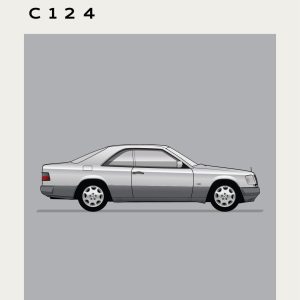 Mercedes – C124 - Grey