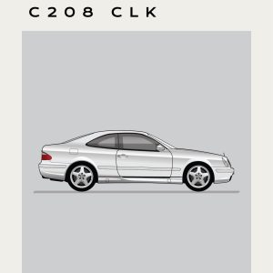 Mercedes – C208 CLK - Grey