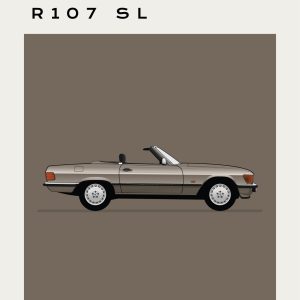 Mercedes – R107 SL - Brown