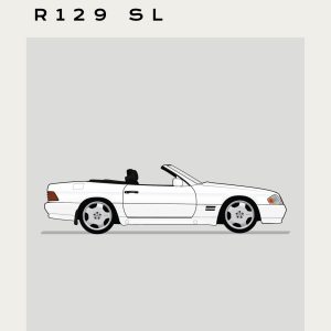 Mercedes – R129 - Grey