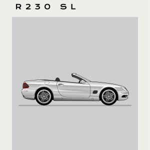 Mercedes – R230 SL - Grey