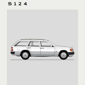 Mercedes – S124 - Grey