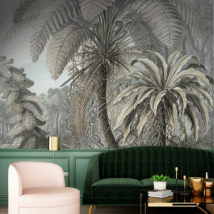 Fern Jungle Lithograph - Original Wallpaper | Grafico Melbourne