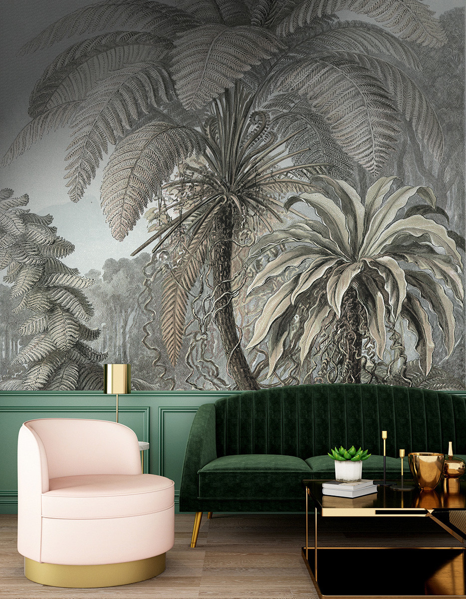 Fern Jungle Lithograph - Original Wallpaper | Grafico Melbourne