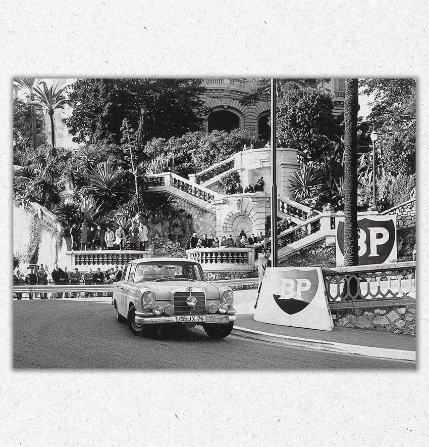 Monte Carlo Rallye | Print | Stretched Canvas or Printed Panel | Grafico Melbourne