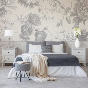 Vertical Floral Wallpaper | Grafico Melbourne