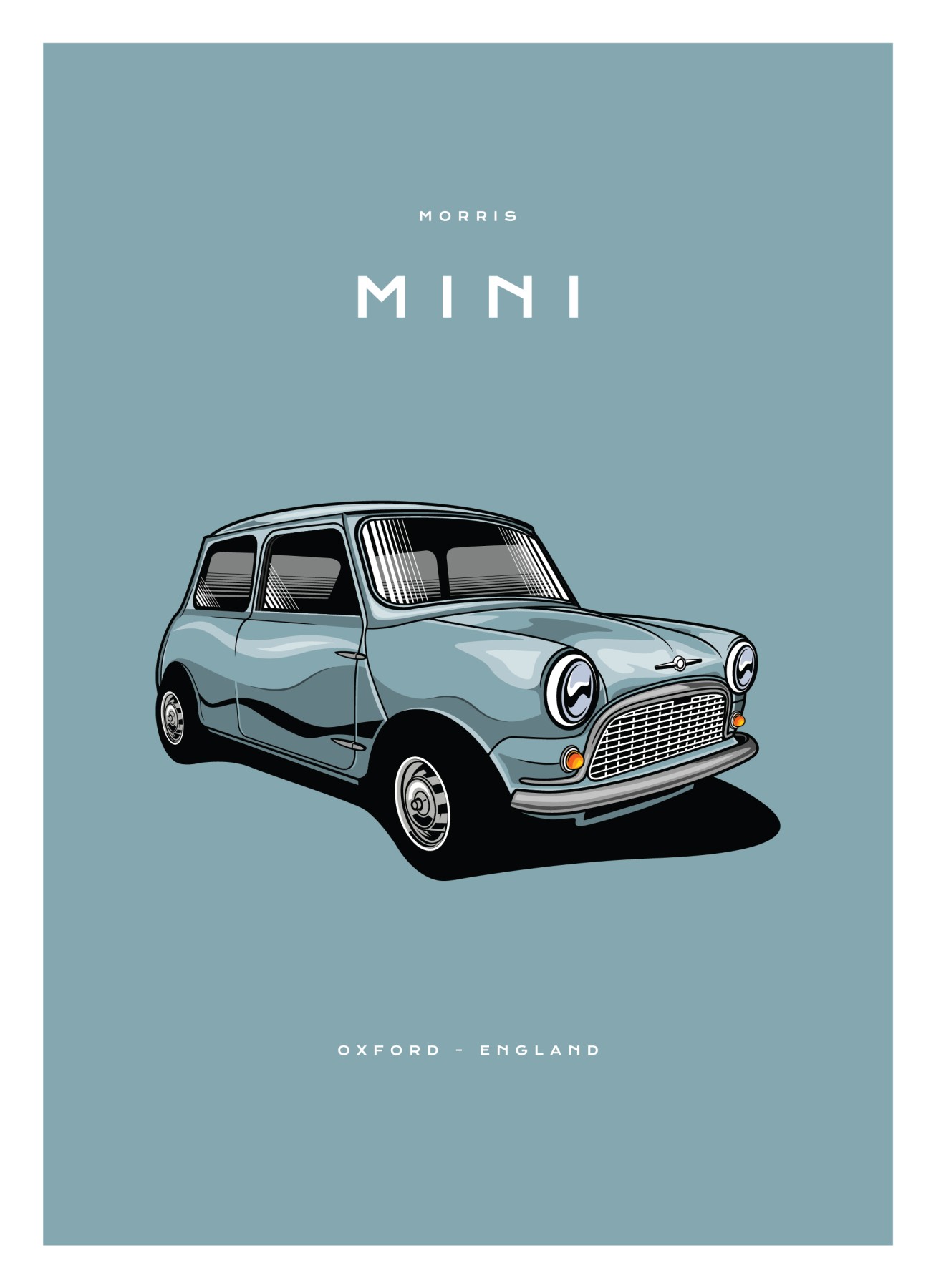 Morris - Mini - Blue