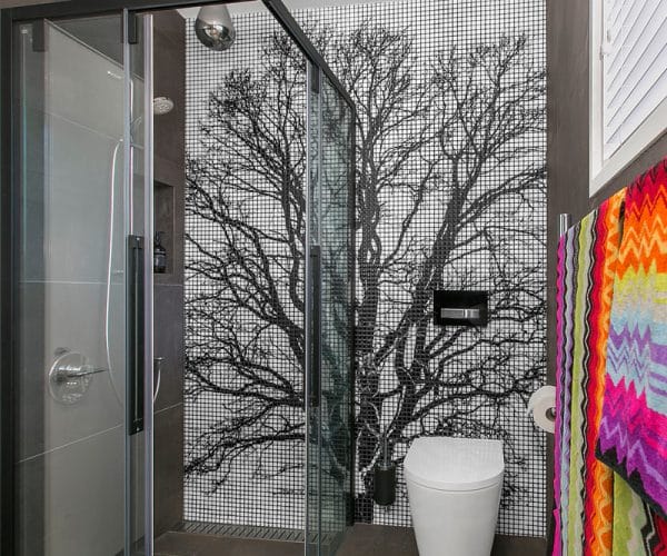 ‘Albero’ Tree Silhouette | Custom Print Resin Tiles | Grafico Melbourne