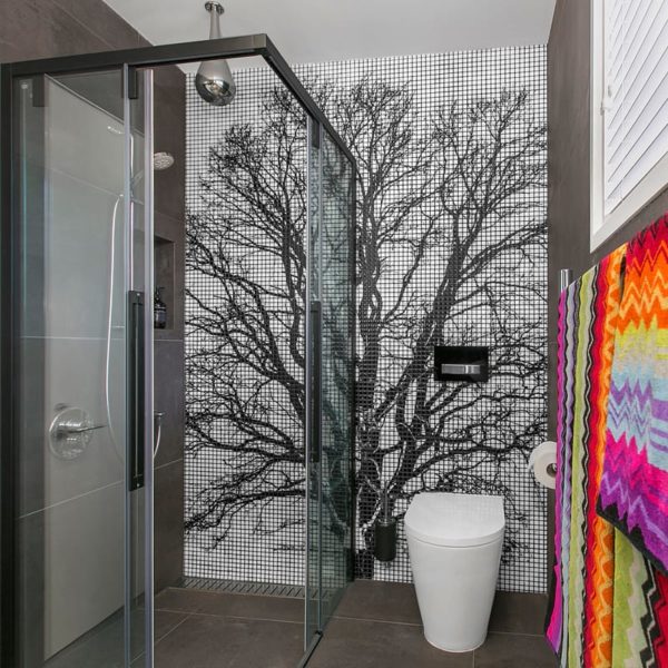 ‘Albero’ Tree Silhouette | Custom Print Resin Tiles | Grafico Melbourne