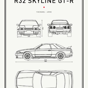 Nis-R32SkylineGT-R