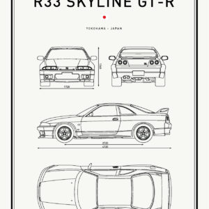 Nis-R33SkylineGT-R