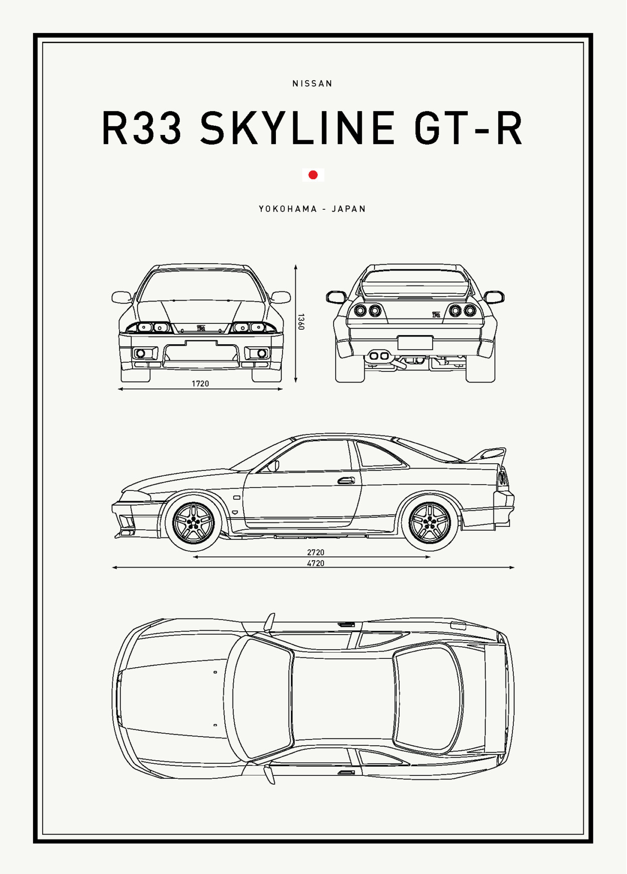 Nis-R33SkylineGT-R