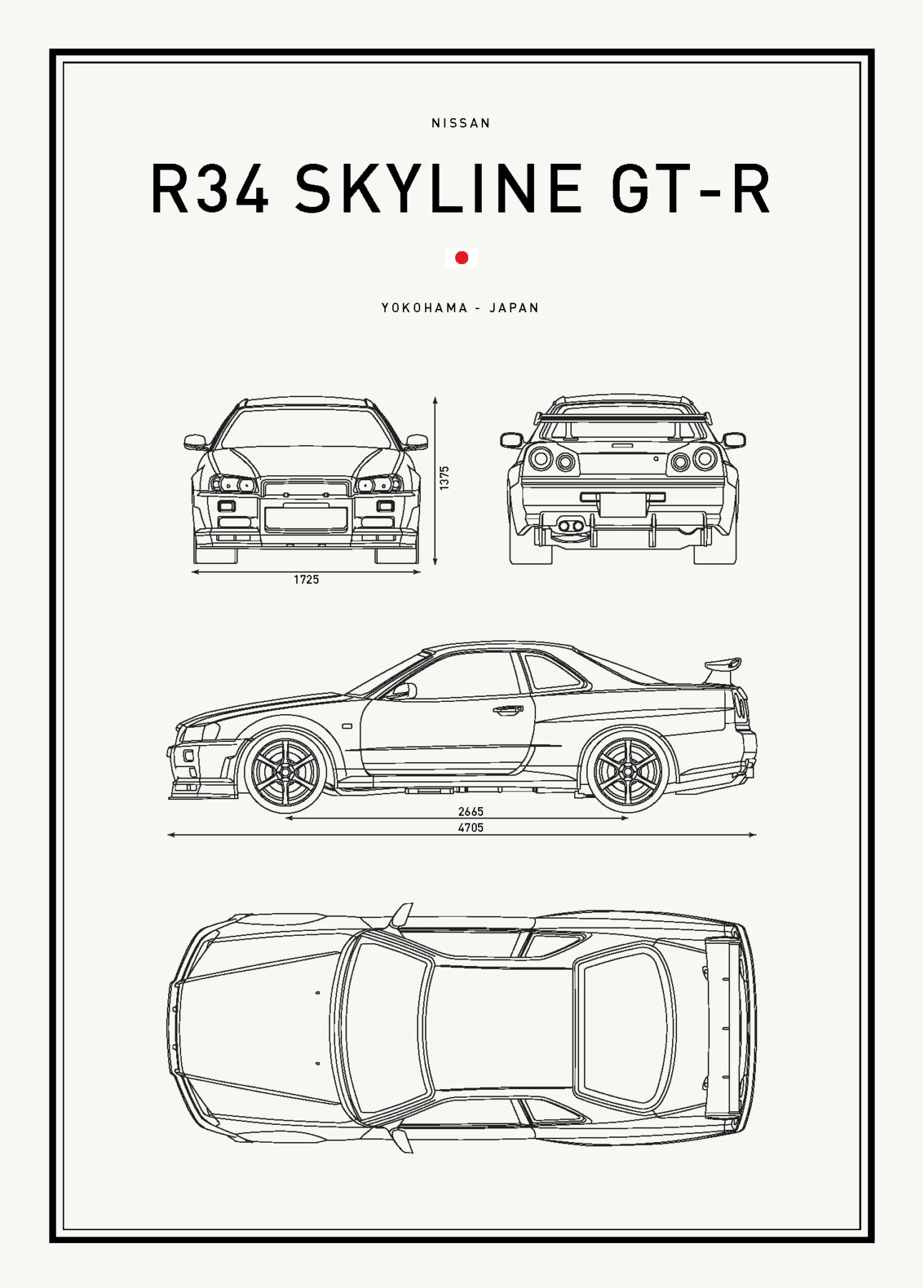 Nis-R34SkylineGT-R