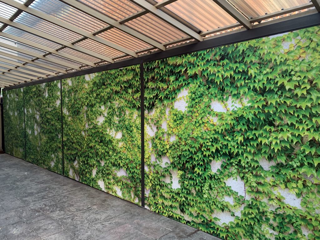 outdoor wallpaper by wall and deco