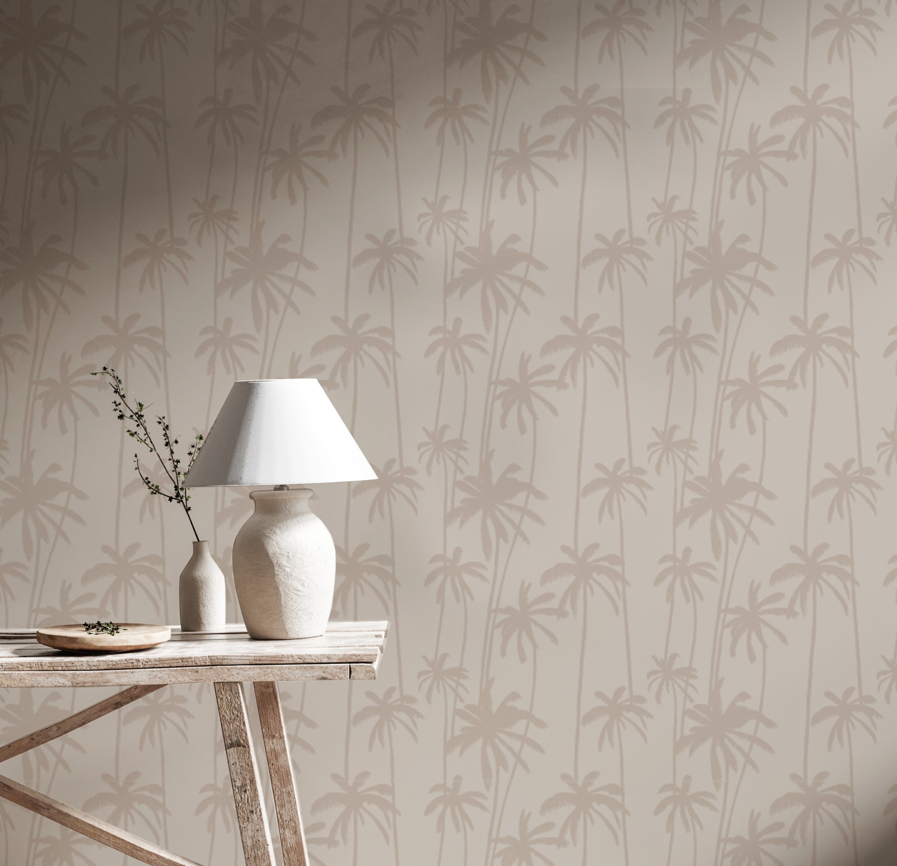 Palm Twist Sand - Home Wallpaper - Grafico Australia