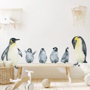 Penguin Family | Kids Wall Decals | Grafico Melbourne