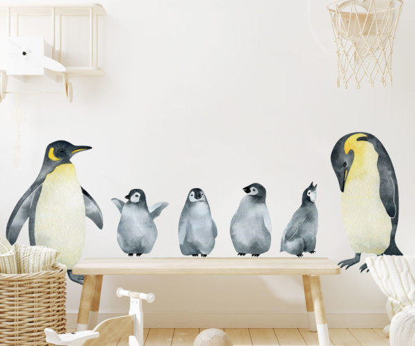 Penguin Family | Kids Wall Decals | Grafico Melbourne